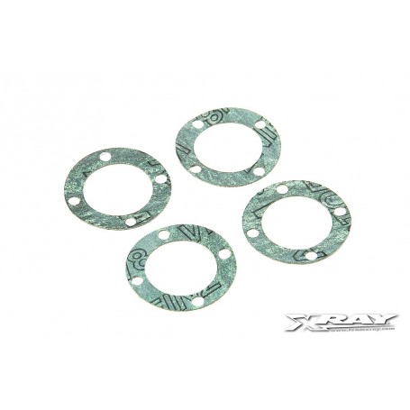 XRAY JOINTS PLATS DE DIFF XB4 (4pcs)