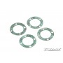 XRAY JOINTS PLATS DE DIFF XB4 (4pcs)