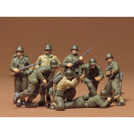 TAMIYA INFANTERIE U.S. Front Européen