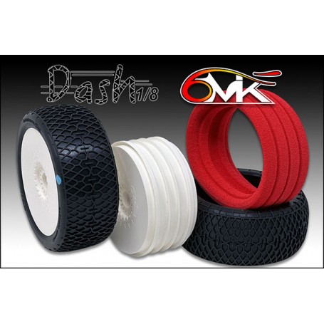 6MIK PNEUS BUGGY 1/8 DASH (non collé)