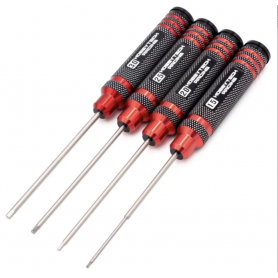 HOBBYTECH KIT DE 4 TOURNEVIS