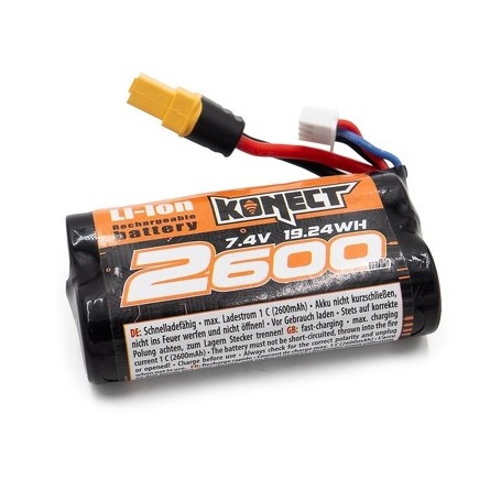 KONECT BATTERIE LI-ION 7.4V 2600 mah