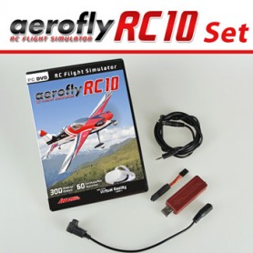 IKARUS SIMULATEUR Aerofly RC10 set(Futaba)