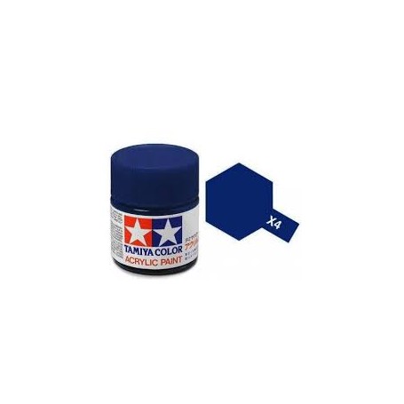 TAMIYA PEINTURE X4 BLEU BRILLANT